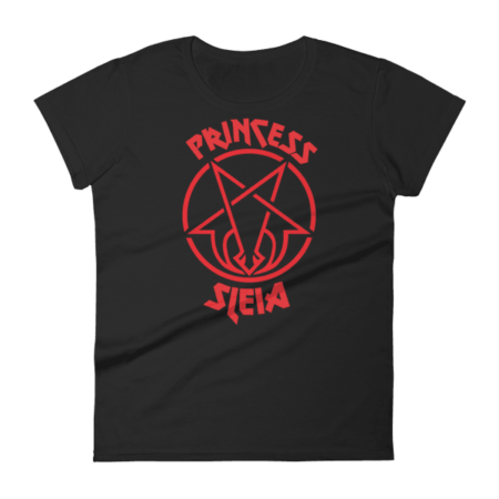 Black "Princess Sleia" T-Shirt